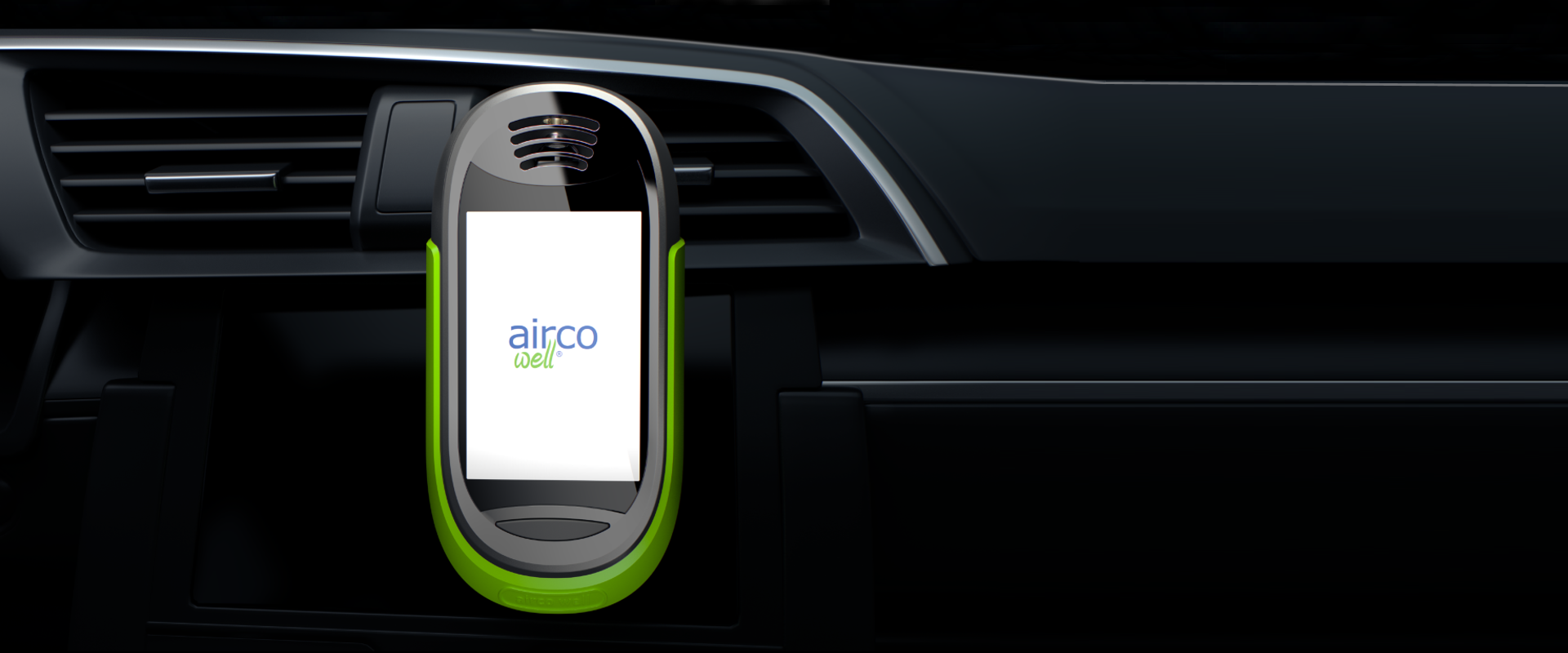 Der airco well® Sensor. <br> Macht das Unsichtbare sichtbar.